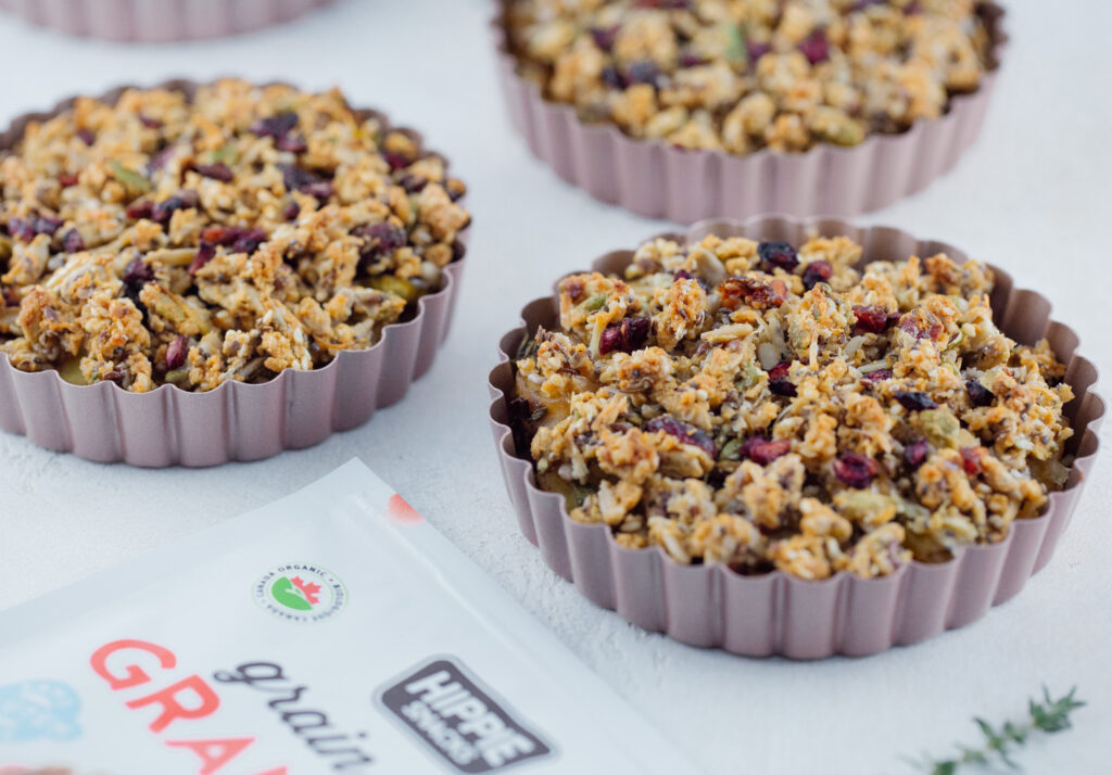 Sweet potato crumble recipe